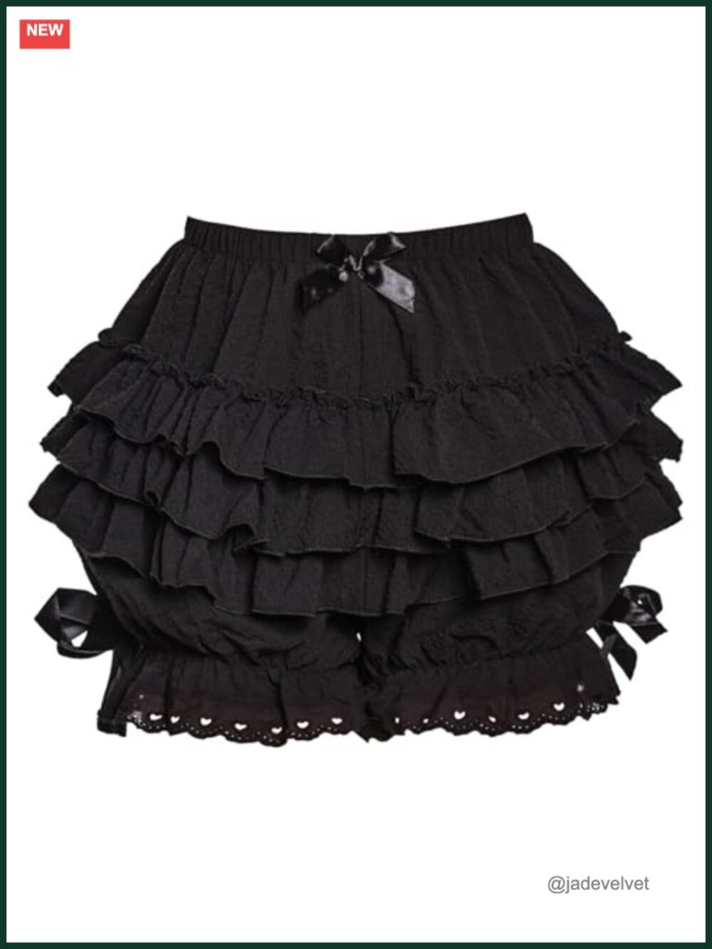 Victorian Ruffle Bloomers Lolita Pantaloons Seersucker Cosplay
